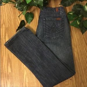 7 For All Mankind A Pocket Bootcut Jeans